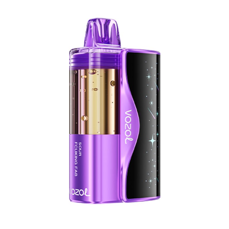 Vozol Mega 50K Sour Fcuking Fab Disposable Vape - Black Coral